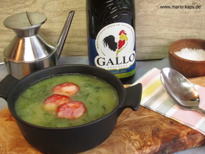 Caldo Verde - portugiesische „grüne Brühe“ mit Chouriço - Mario´s Fire ...