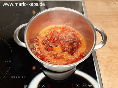 Sweet Chili Sauce - Kochen