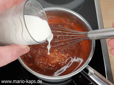 Sweet Chili Sauce - Speisestärke einrühren