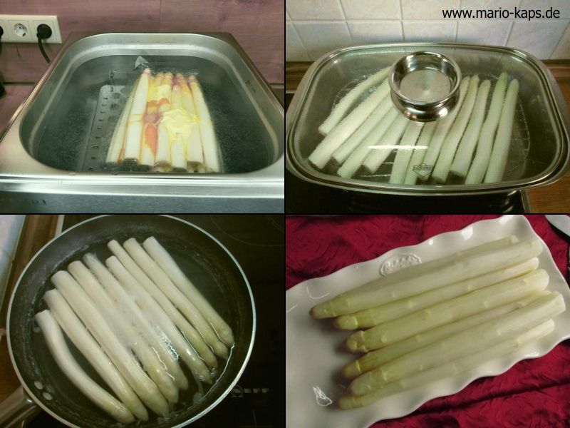Beitragsbild Spargel garen - Sous Vide, Dämpfen und Kochen
